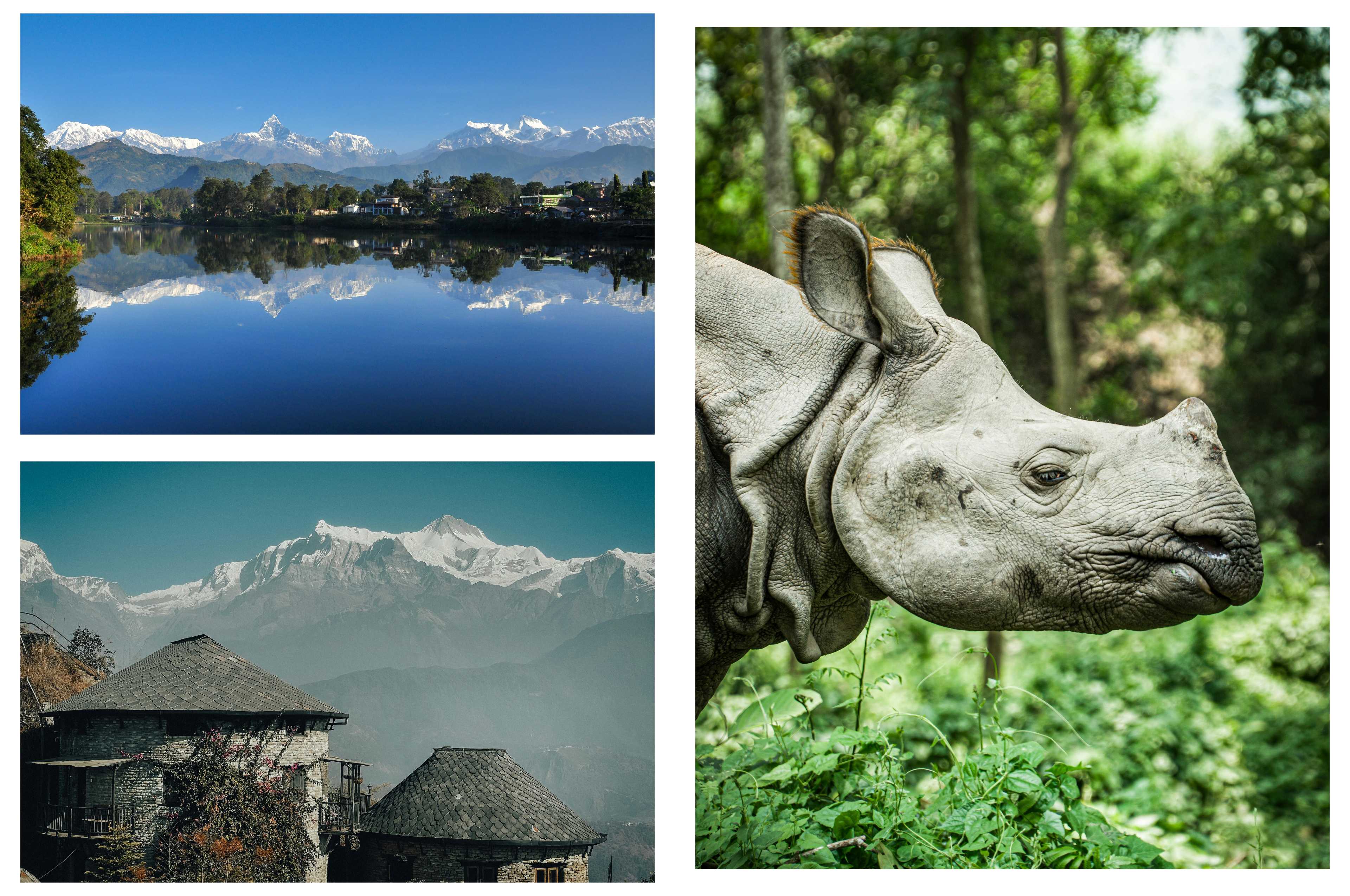 Sarangkot / Australian Base Camp Trekking/Chitwan Tour