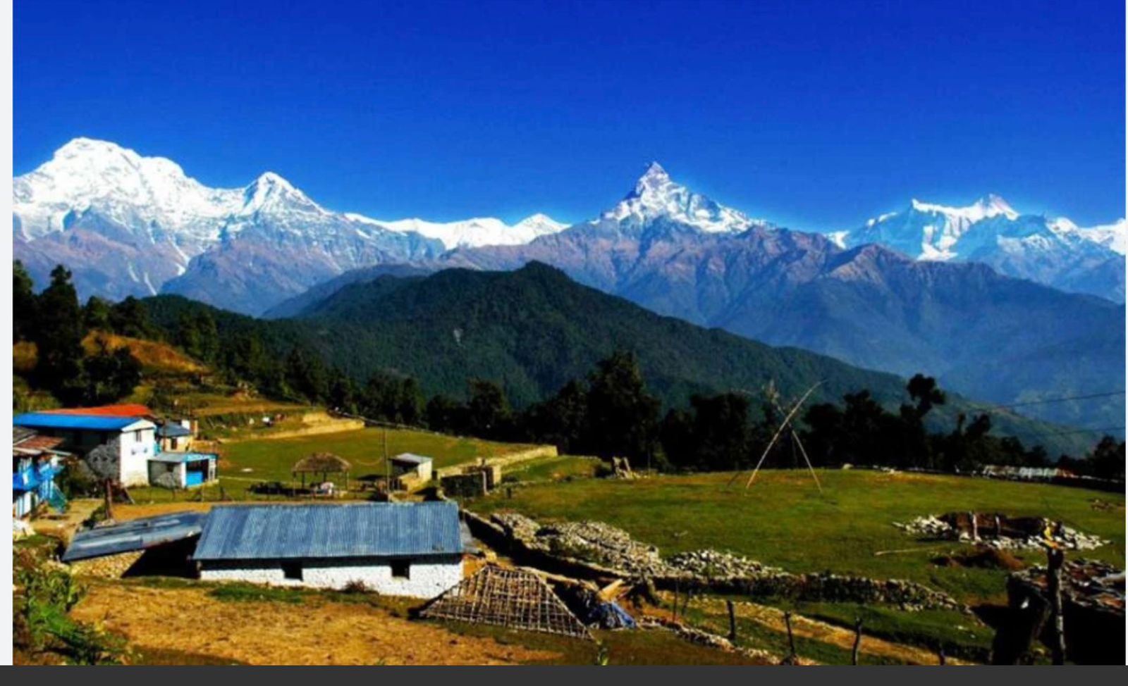 Sarangkot / Australian Base Camp Trekking/Chitwan Tour
